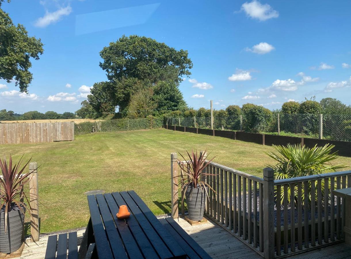 Near Woodbridge The Annexe Eyke Fantastic Views With Dog Secure Garden And Paddock Villa Luaran gambar