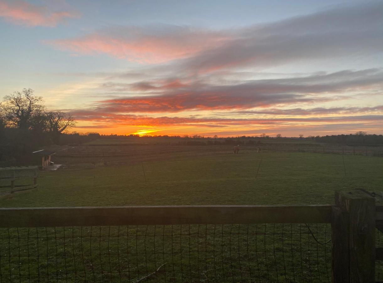 Near Woodbridge The Annexe Eyke Fantastic Views With Dog Secure Garden And Paddock Villa Luaran gambar